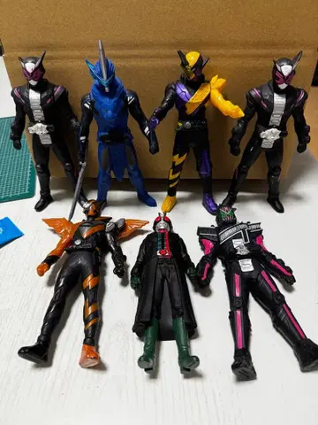 가면라이더 소프트 비닐 묶음 판매