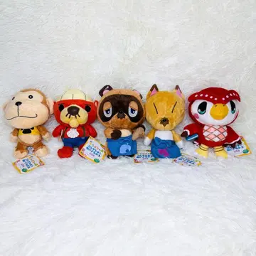 초레어 택 있음 극장판 동물의 숲 컬렉션 봉제 인형 3종 전 5종