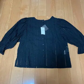 [ 새상품 ] SM2 사만사 모스모스 블랙 블라우스