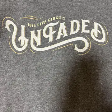 UNFADDED 16th LIVE GIG 트레이닝복