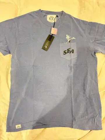 WIND AND SEA 디즈니 콜라보 도널드 덕 T셔츠