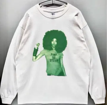 Erykah Badu 에리카 바두 PIMP THE SYSTEM 롱 T