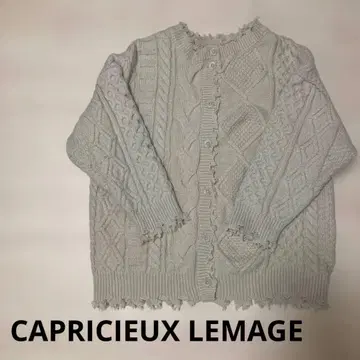 케이블 니트 카프리슈레마쥬