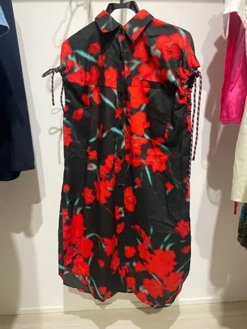 DRIES VAN NOTEN 플라워 프린트 원피스