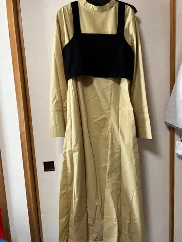 야마다야 Vin 베이지 롱 원피스 세트 미사용