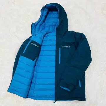 몽벨 콜로라도 파카 Men's S 블루그린 리버서블 현행