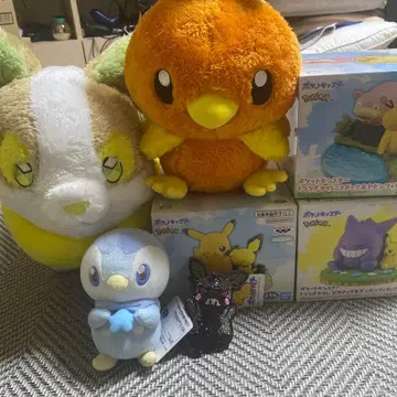 포켓몬스터 휴식 타임 피규어 봉제 인형