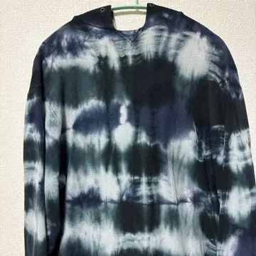 폴 스미스 레드 이어 타이 다이 맨투맨 후드티 후디