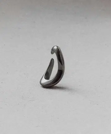 [ and cloud ] Drop Earcuff 실버 후크형 이어커프