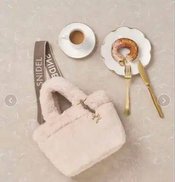 스나이델 snidel 에코 퍼 백 web 한정판