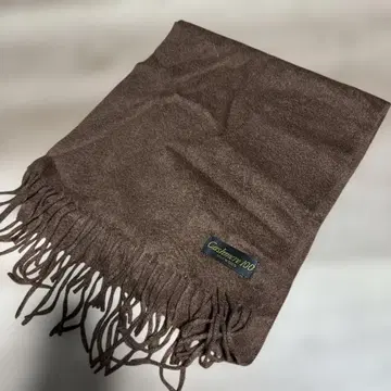 캐시미어 100% 브라운 머플러