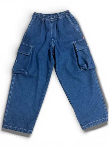 Keboz 데님 블루 카고 팬츠 가격 인하 ok