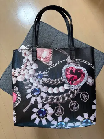 주얼리 프린트 토트백