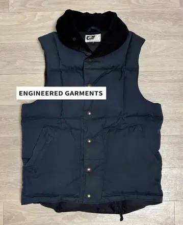 Engineered Garments 다운 베스트 캐나다제