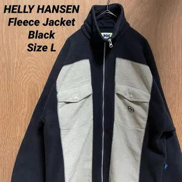 HELLY HANSEN 플리스 자켓 L 블랙