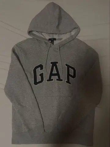 gap 후드티 그레이