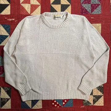 진품 90s London Fog 코튼 니트