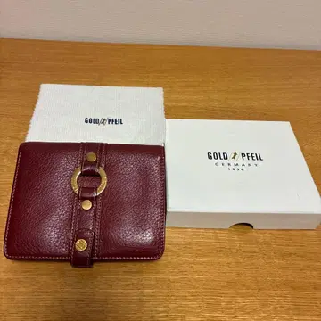 [ 정품 ] 골드파일 GOLD PFEIL 접이식 지갑 레드 독일제