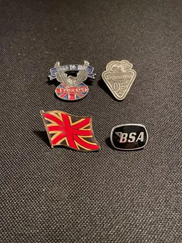 TRIUMPH BSA UK 트라이엄프 핀 배지
