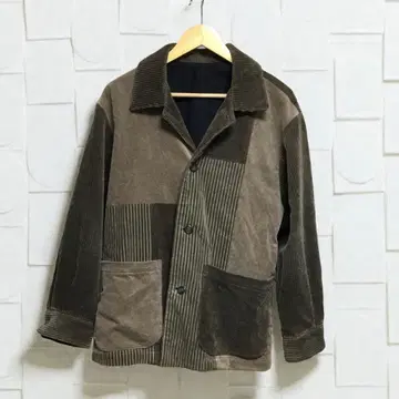 코듀로이 패치워크 자켓 M 사이즈 Verrine