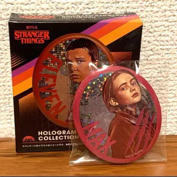 기묘한 이야기 홀로그램 캔뱃지 맥스