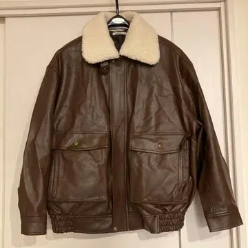 niko and - 인조 가죽 헌팅 재킷