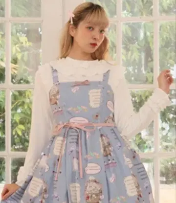 axes femme kawaii 10th 프릴 리본 컷 풀 ( 시로 )