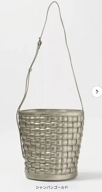 앤드뮤크 사토 카나코 씨 콜라보 백 샴페인 골드