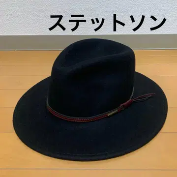 STETSON 블랙 울 햇