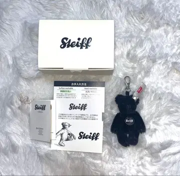 Steiff 블랙 테디베어 키링