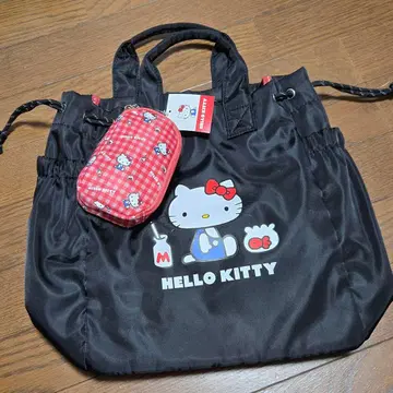 HELLO KITTY 토트백 파우치 포함 키티 산리오 당일 발송