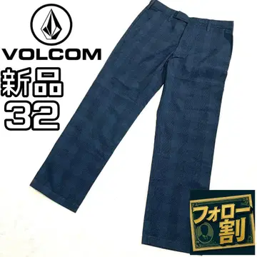 [팔로우 할인] 새상품 볼컴 치노 팬츠 사이즈 32 체크 무늬