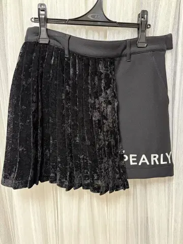 GATES 여성용 골프 스커트 블랙