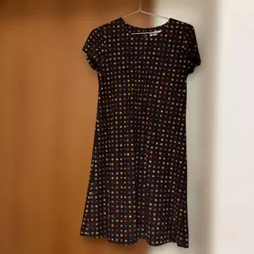 PICONE 도트 무늬 원피스 40 보르도