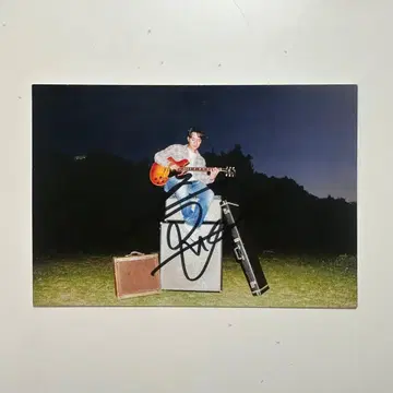 Suchmos TAIKING 친필 사인 엽서