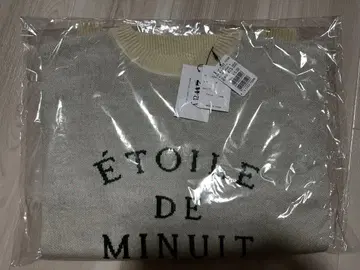 로고 니트 F 사이즈 미사용 새상품