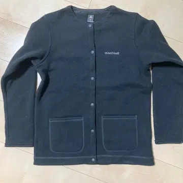 mont-bell 크리마플러스 니트 가디건 M 블랙
