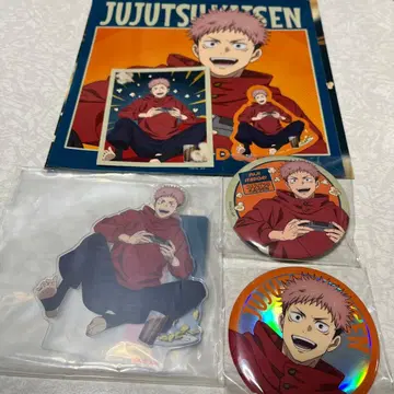 SEGA 럭키 쿠지 주술회전 이타도리 유우지 세트