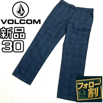 [ 팔로우 할인 ] 새상품 볼컴 치노 팬츠 사이즈 30 체크 무늬