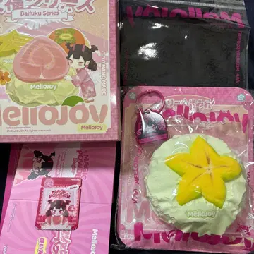 Mellojoy 다이후쿠 시리즈 스타 후르츠 멜로 조이 스퀴즈