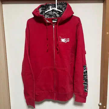 FOX Racing 폭스 레이싱 지퍼 후드티 S
