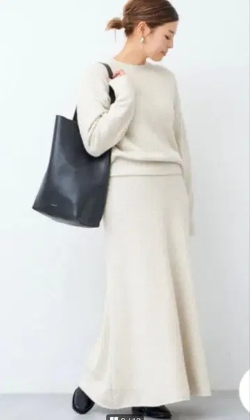 두지엠 클라세 BLENDFOX BOUCLE 크루넥 풀오버