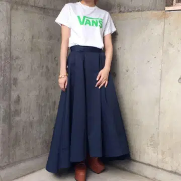 Dickies+k3 네이비 플레어 스커트 XS