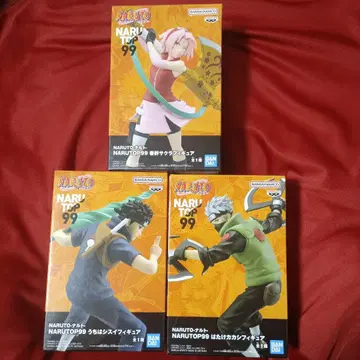 NARUTO TOP 99 피규어 3체 세트 카카시 사쿠라 시스이