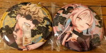 극락가 체인 달린 캔뱃지 타츠오미 네이