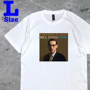 빌 에반스 BILL EVANS JAZZ 뮤직 t셔츠 화이트