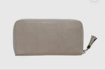 츠치야 가방 클라르테 프린지 롱 월렛 애쉬 그레이