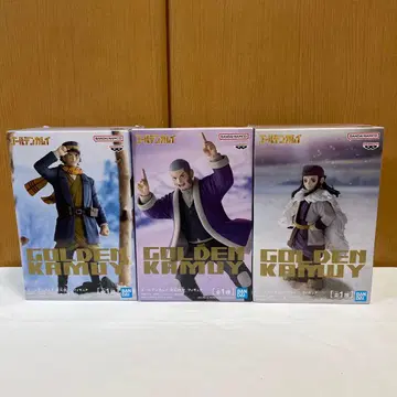 골든 카무이 피규어 3체 세트