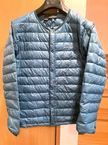 좋은 색감 몽벨 스페리오 다운 라운드넥 자켓 사이즈 S