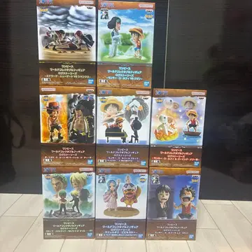 원피스 월드 컬렉터블 피규어 로그 스토리 8세트